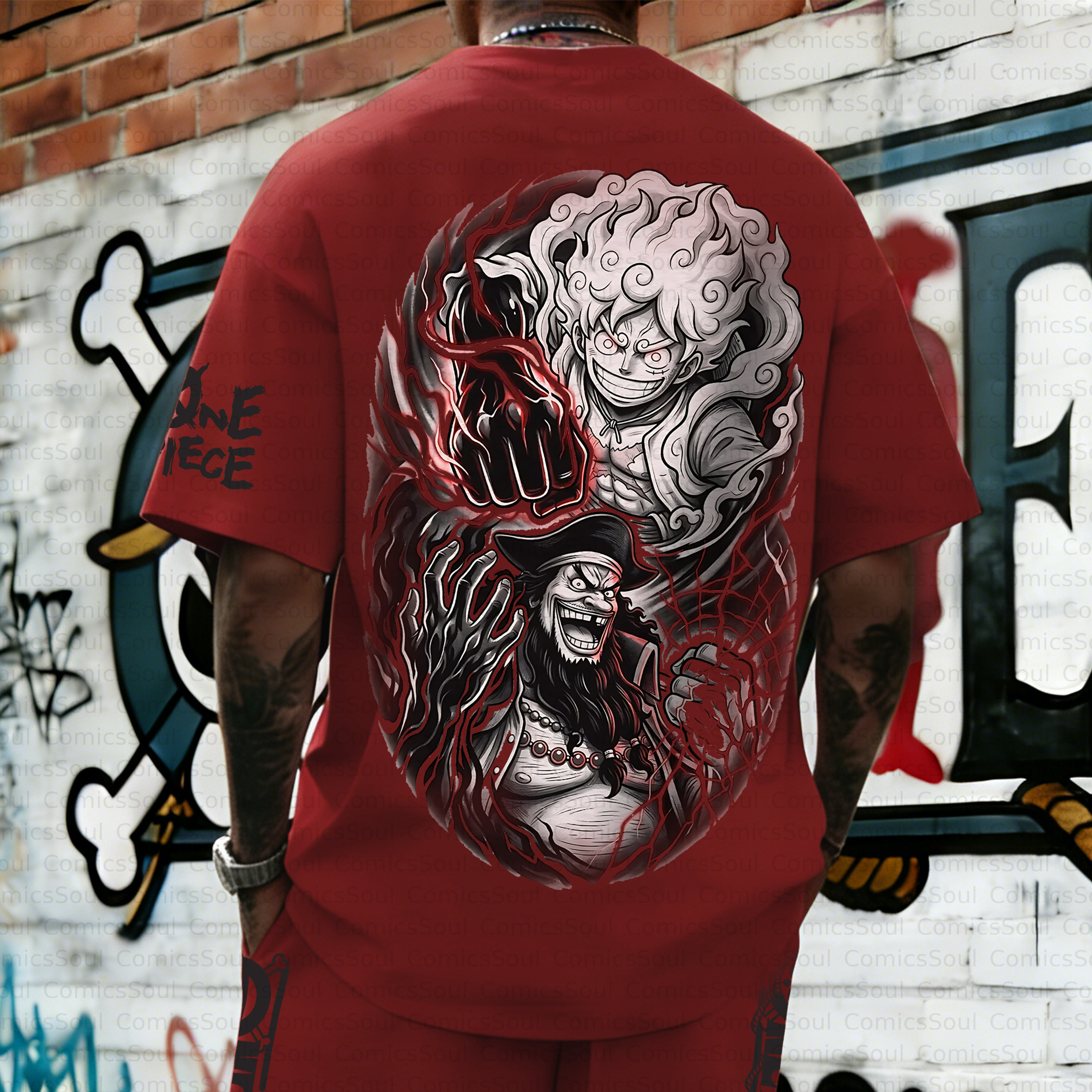 Unisex Anime Inspired Vintage T-Shirt