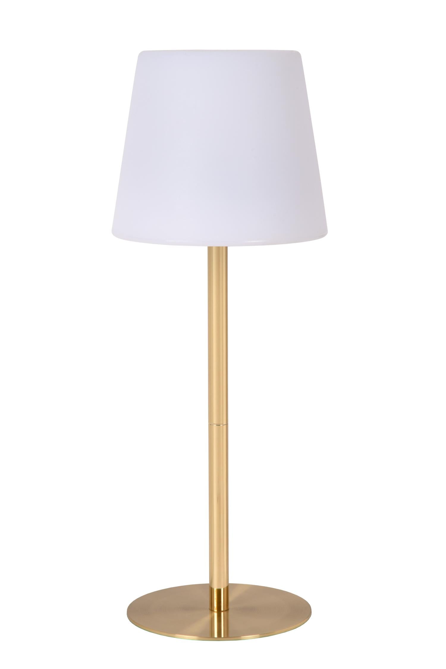 Lucide TYON Tafellamp - Mat Goud   Messing