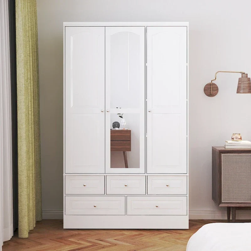 78.7H Combo Twin Wardrobe Set: Stylish and Functional Armoires for Your Closet