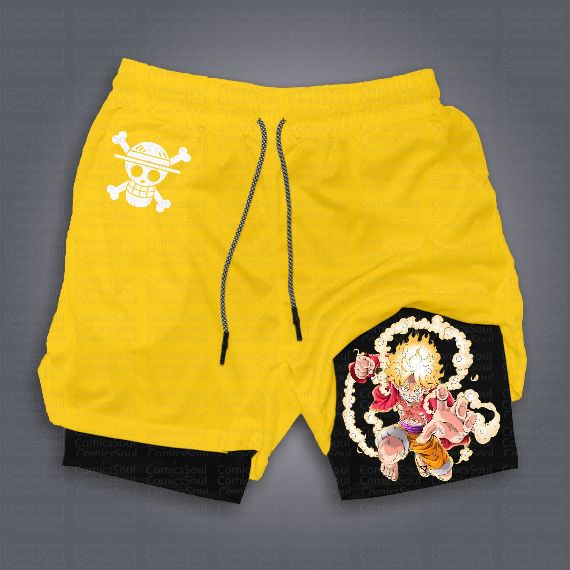 Unisex Casual Anime Streetwear Shorts 丨Comicssoul