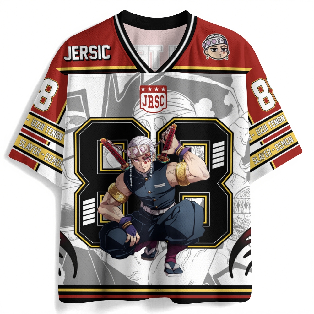Demon Slayer Anime Football Jersey