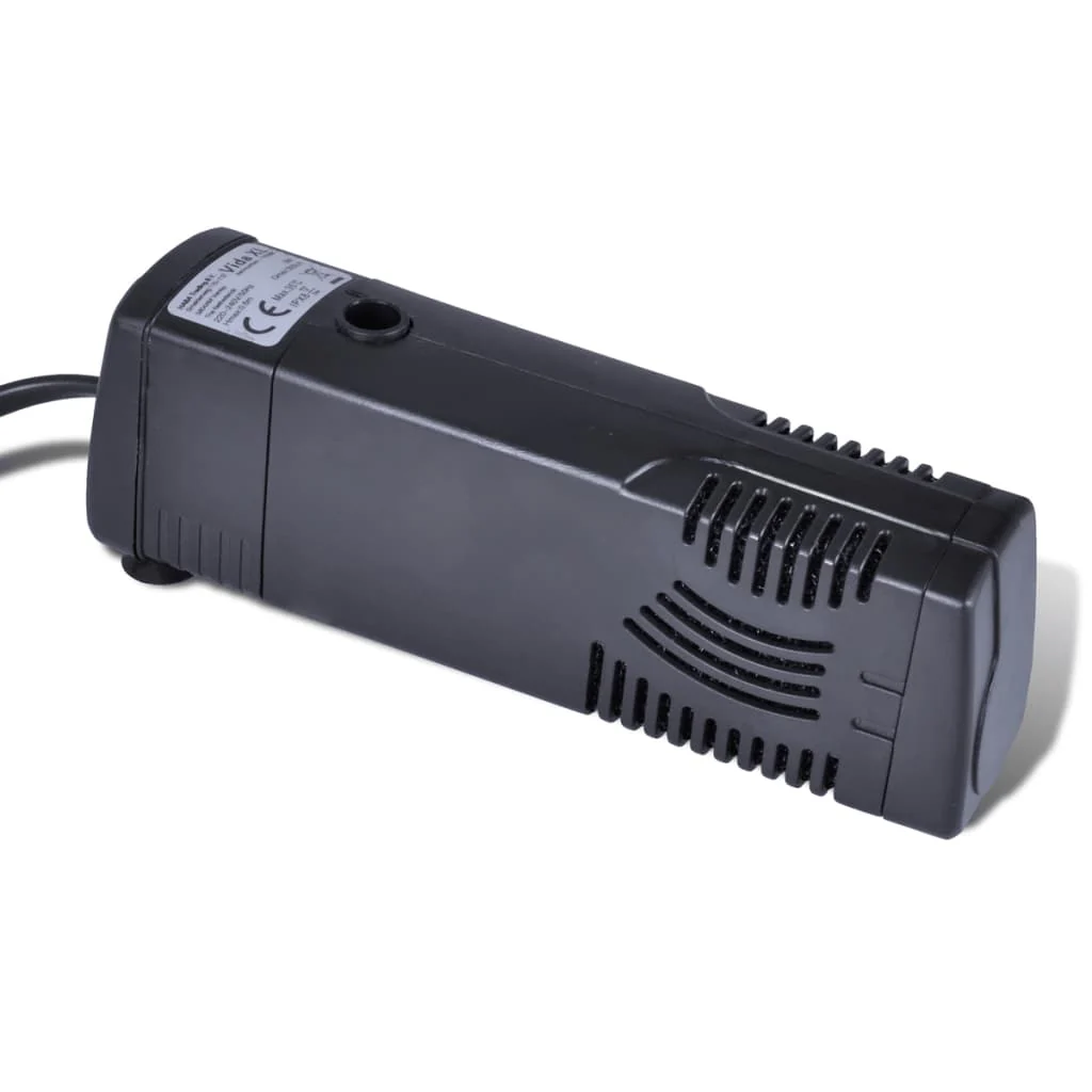 Aquarium Filter Pump with Activated Carbon – Submersible Fish Tank Water Filter