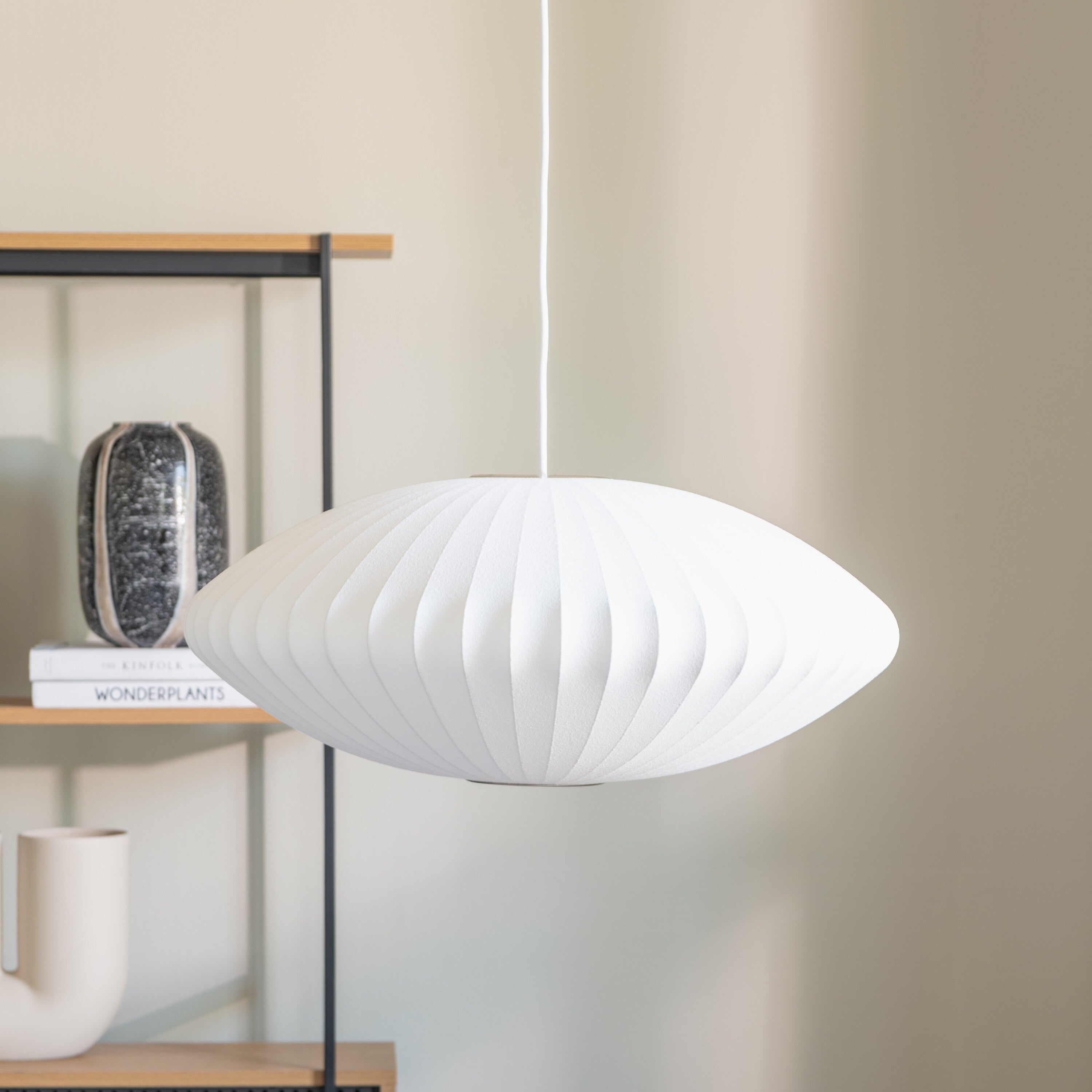 HAY Nelson Bubble Saucer Hanglamp M - Off-White