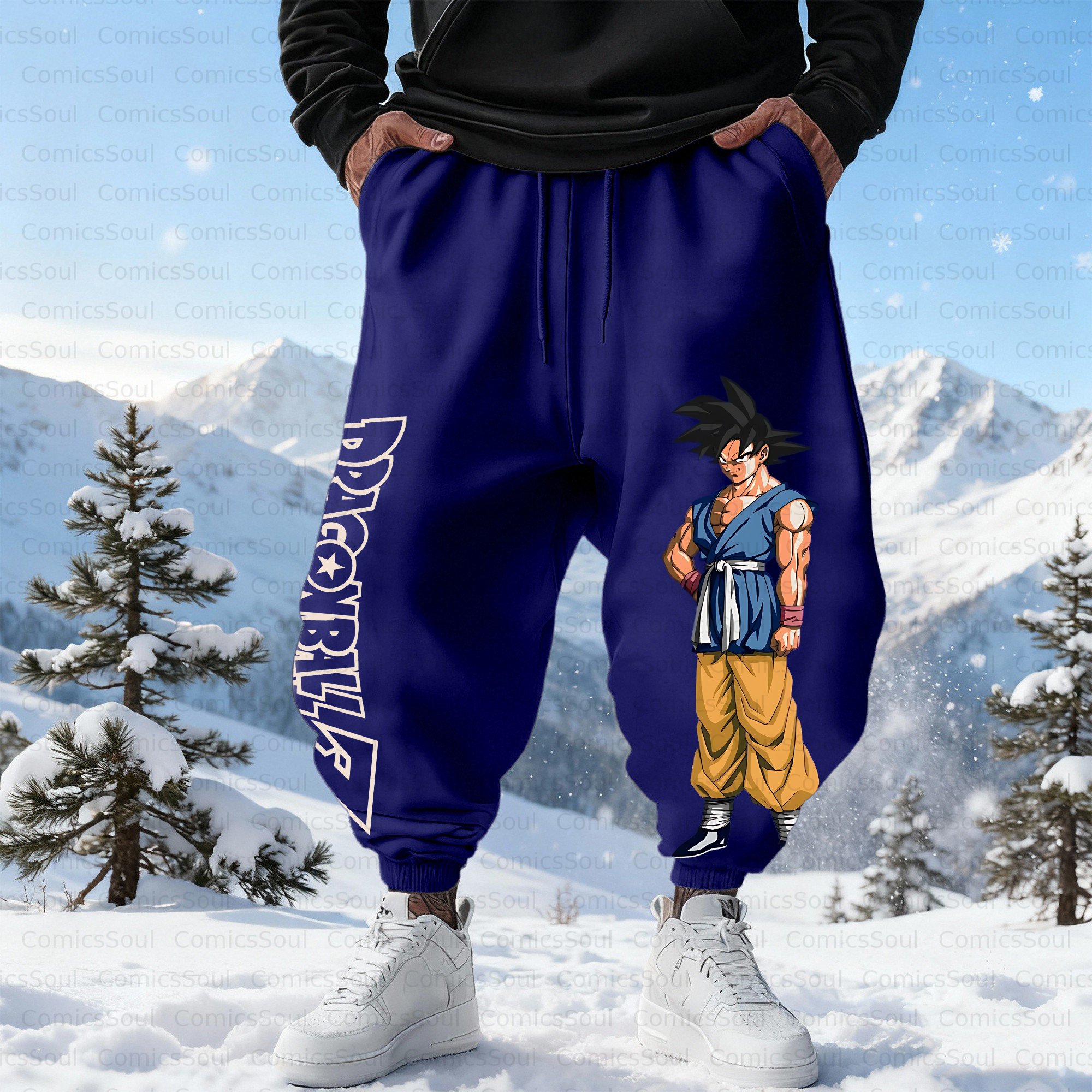 Unisex Casual Anime Streetwear Pant