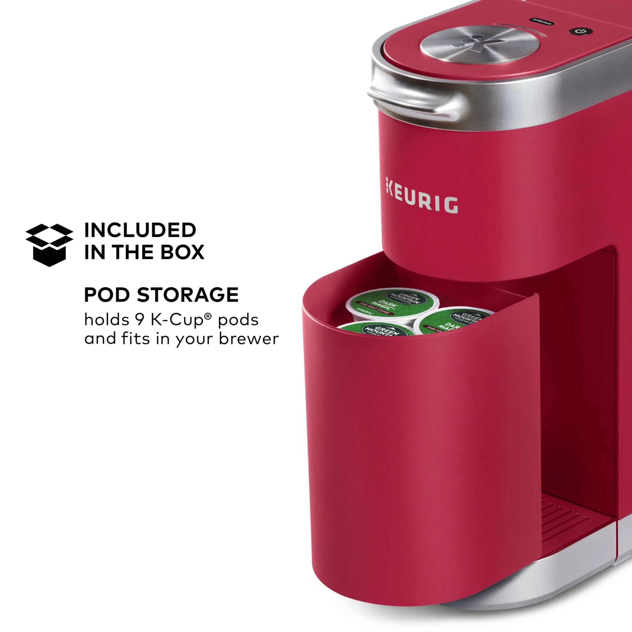Keurig K-Mini Plus Single Serve K-Cup Pod Coffee Maker, Dusty Rose - Image 32