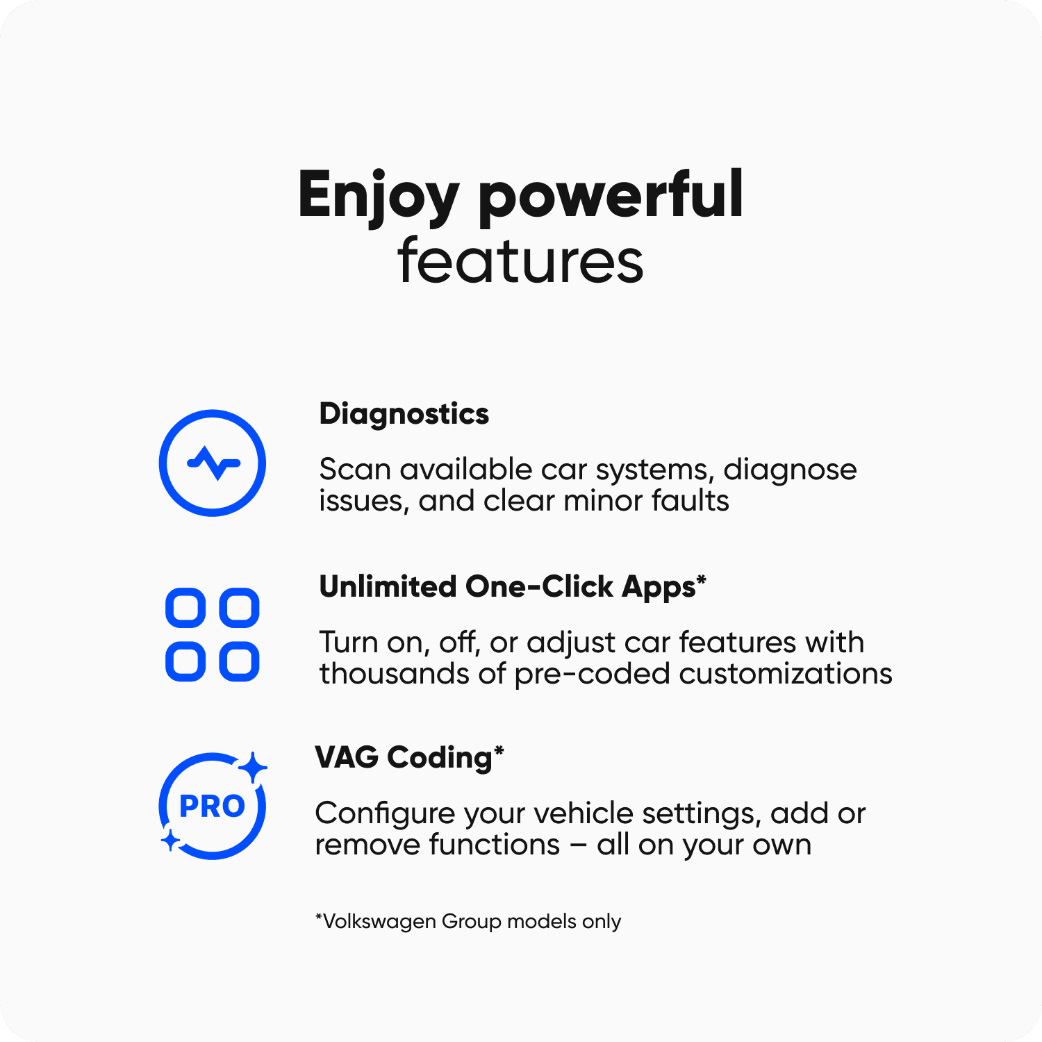 New! OBDeleven 3 Scan Tool, OBD2 Bluetooth Car Code Reader, Auto Diagnostic Scanner for iOS & Android - Image 29