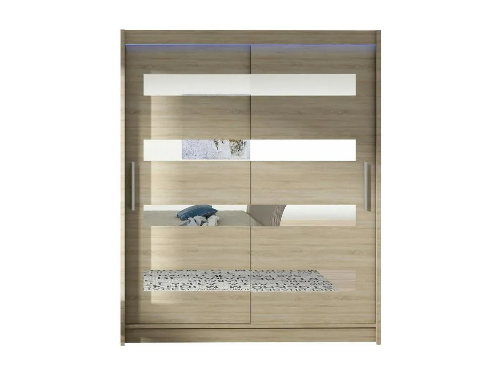 Armario Decounico 136 Decounico 200x150x58cm Puertas de armario - Correderas