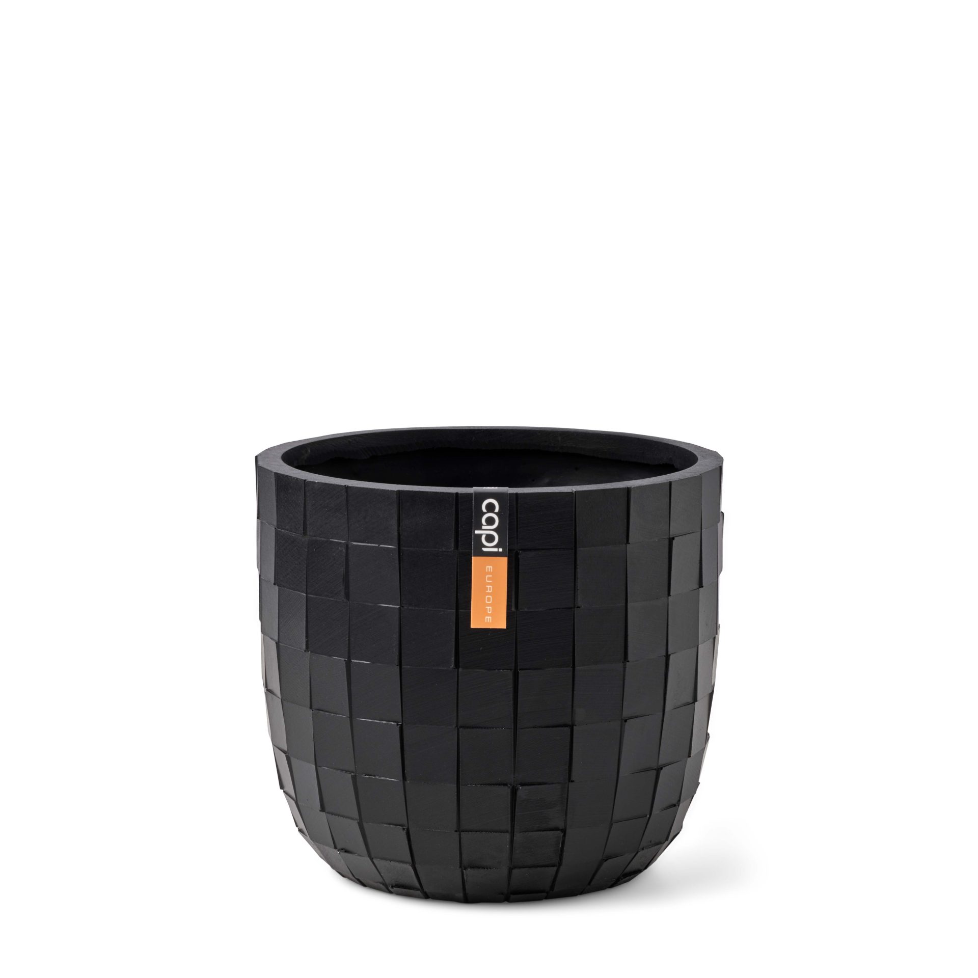 Capi Europe - Pot bol Blocks - 17x15 - Zwart