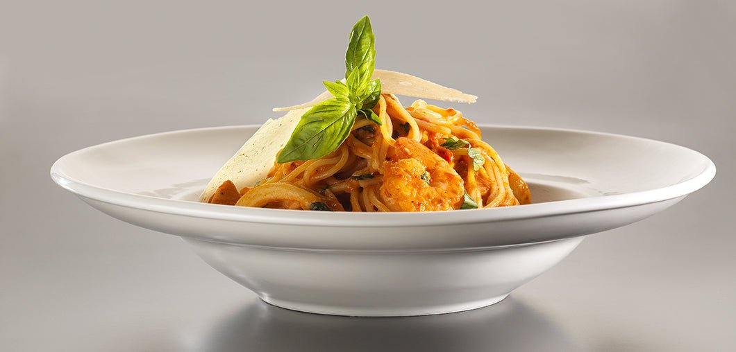 Bonna Pastabord - Gourmet - Porselein - 24 cm (400cc) - set van 2