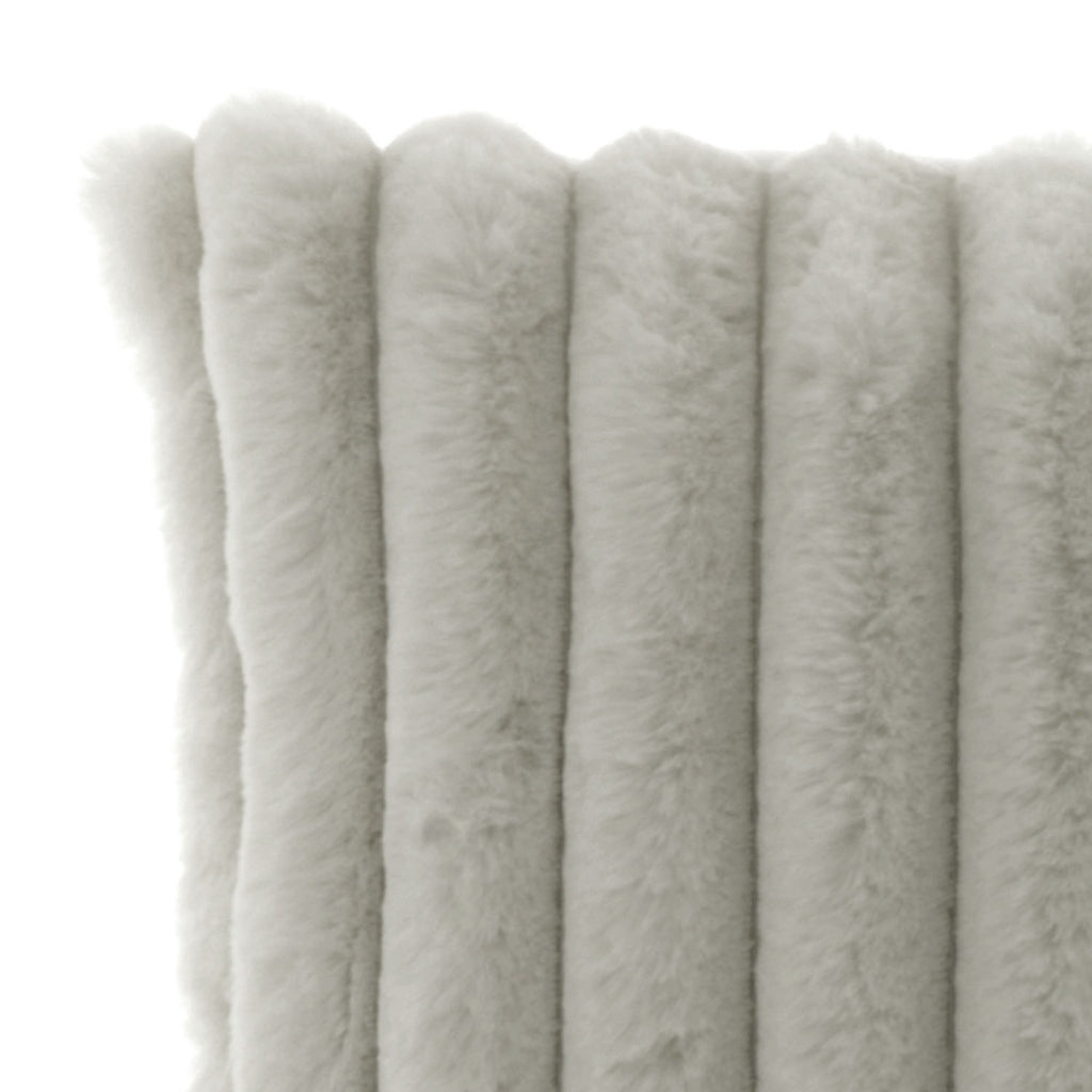 Unique Living Sierkussen Peppe - Grijs - Polyester - 45x45x0cm (BxHxD)