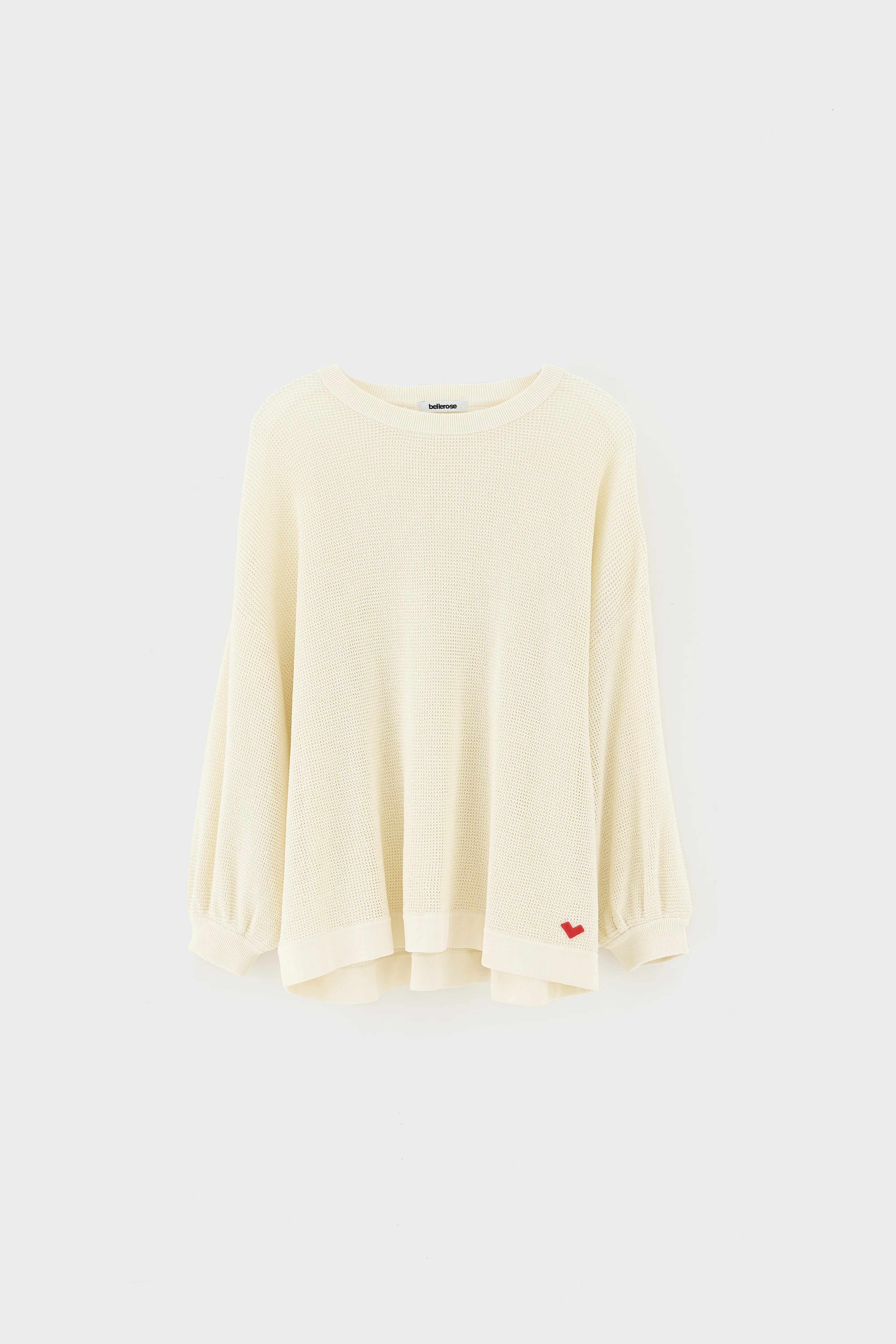 Bellerose Alie sheer knit sweater (261 / W / WHISPER)