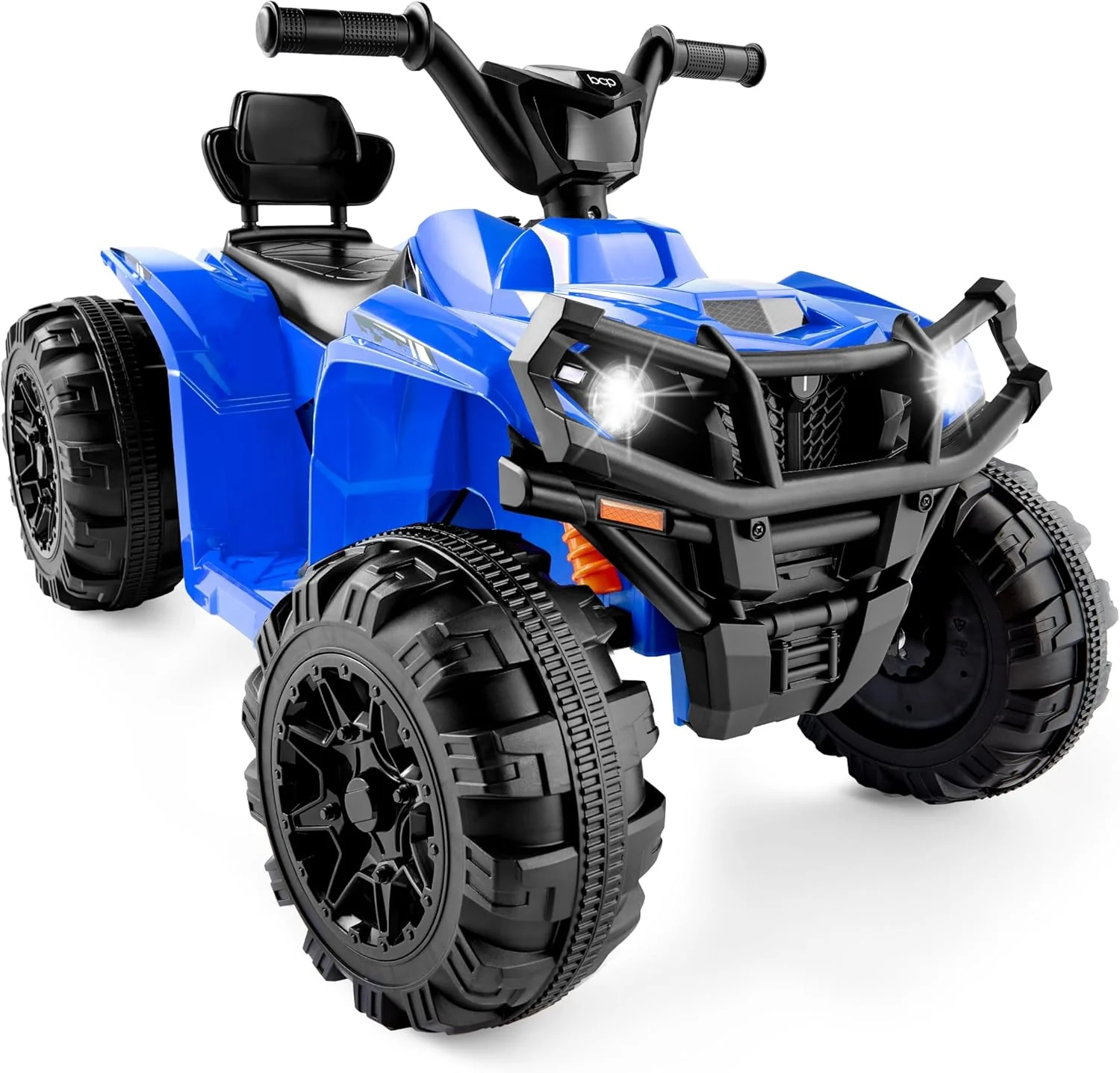 Best Choice Products 12V Kids Ride-On Electric ATV, 4-Wheeler Quad Car Toy w/Bluetooth Audio, 2.4mph Max Speed, Treaded Tires, LED Headlights, Radio