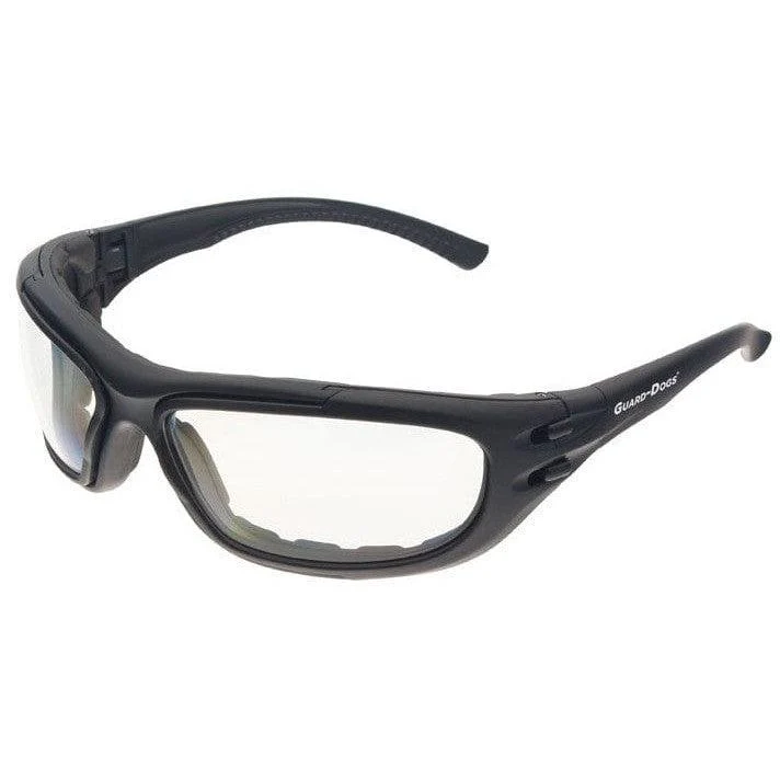 Guard Dogs G100 Safety Glasses/Goggle Black Frame Clear Anti-Fog Lenses - KTF Painting Interior Exterior