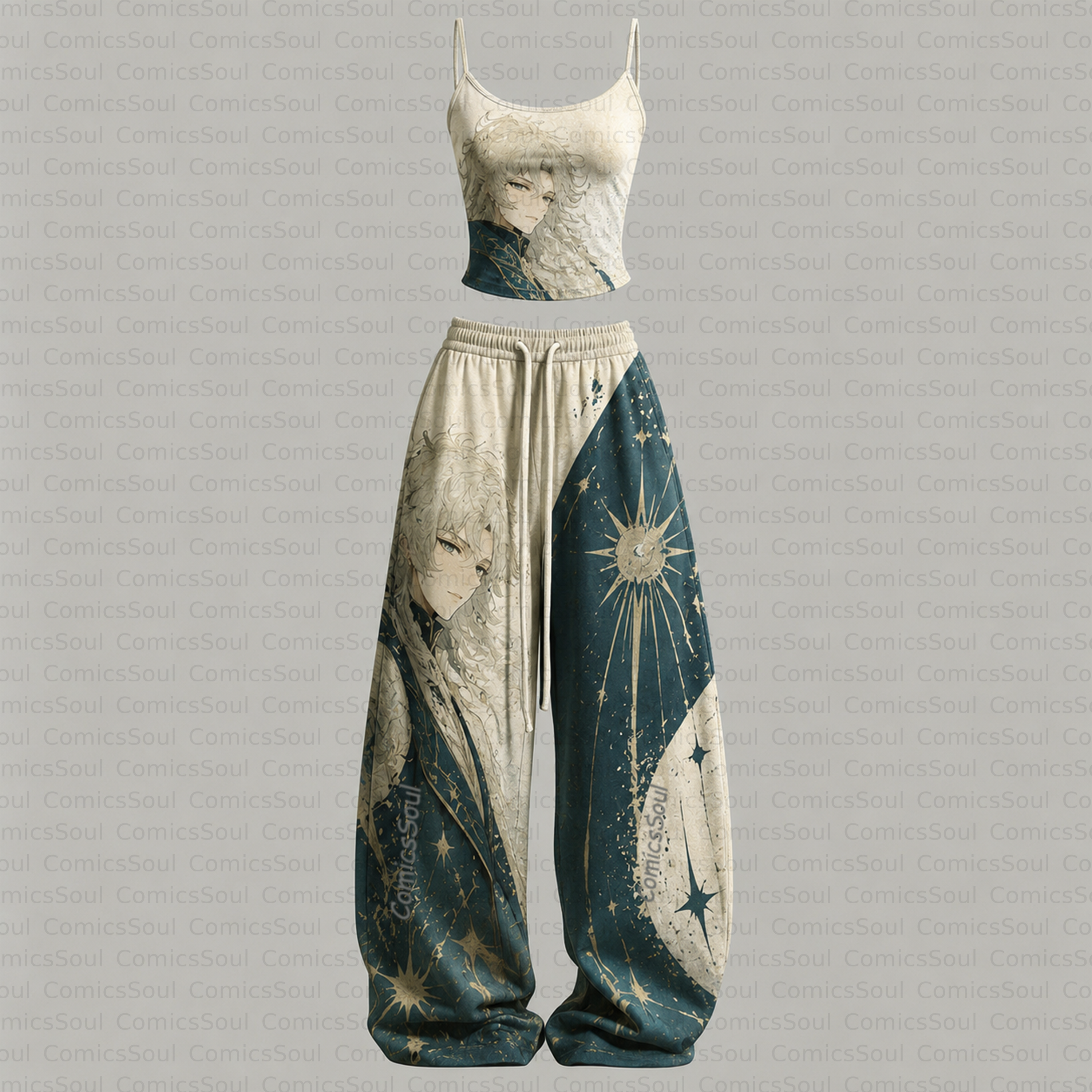 Magic Wizard Series Top & Elasticated Trousers Two-Piece Set