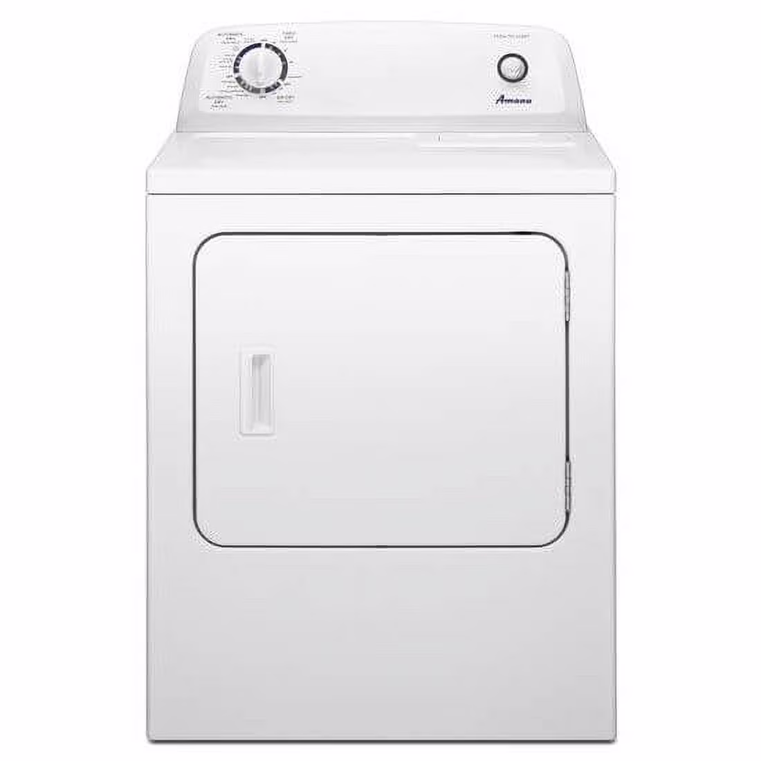 Amana 6.5 cu ft 240 mV White Electric Automatic Dryer