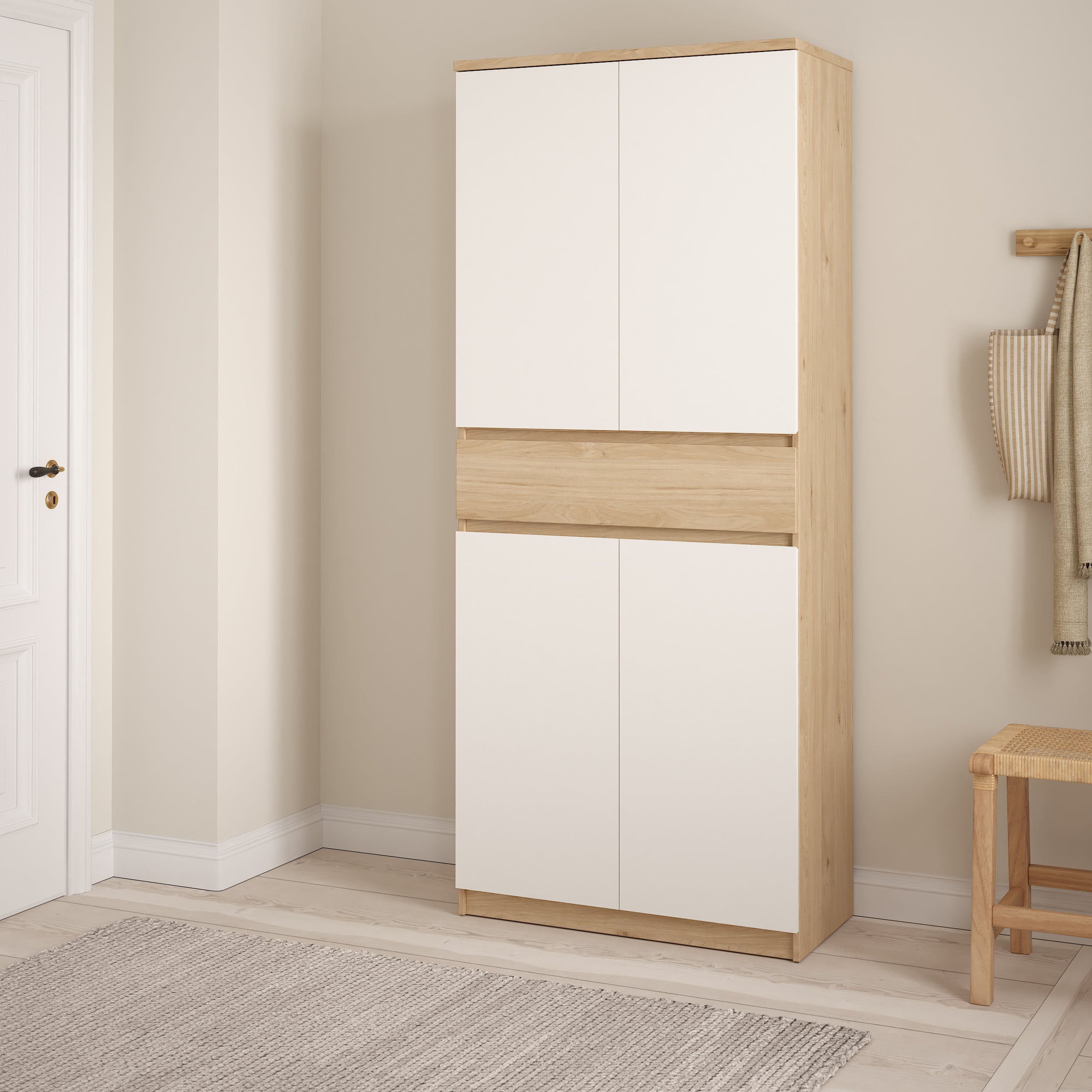 Blokker basic Flip Wandkast - Wit
