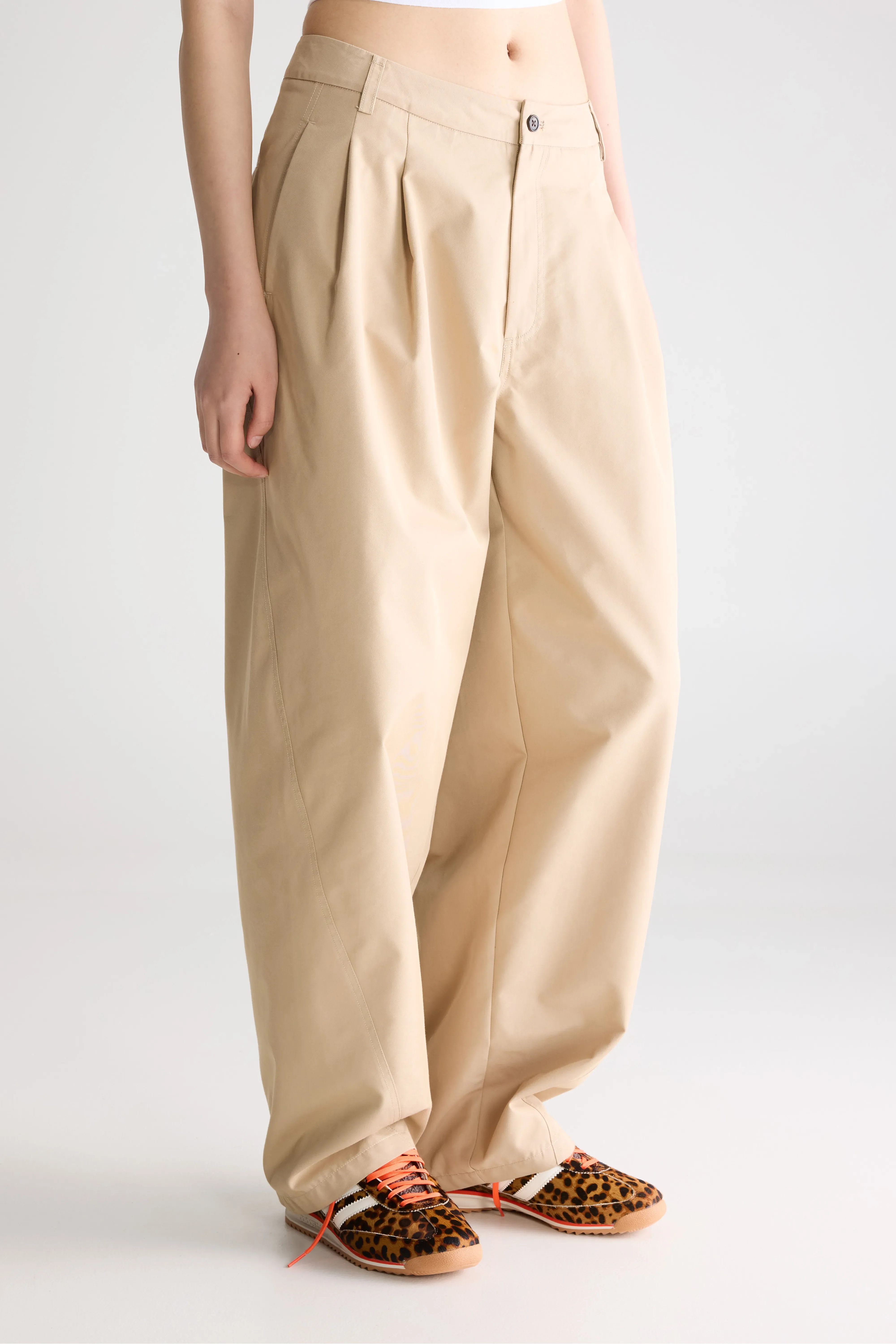 Bellerose Jimi tapered trousers (261 / W / CLAY)