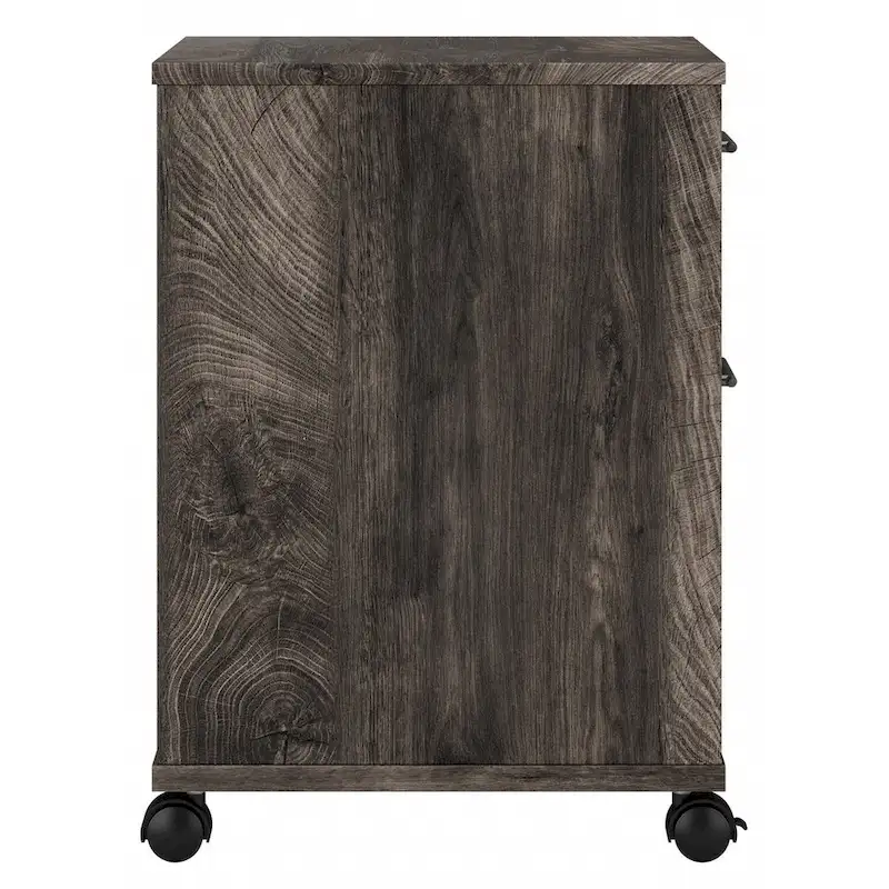 Bush Furniture Key West Mobile File Cabinet with 2 Drawers