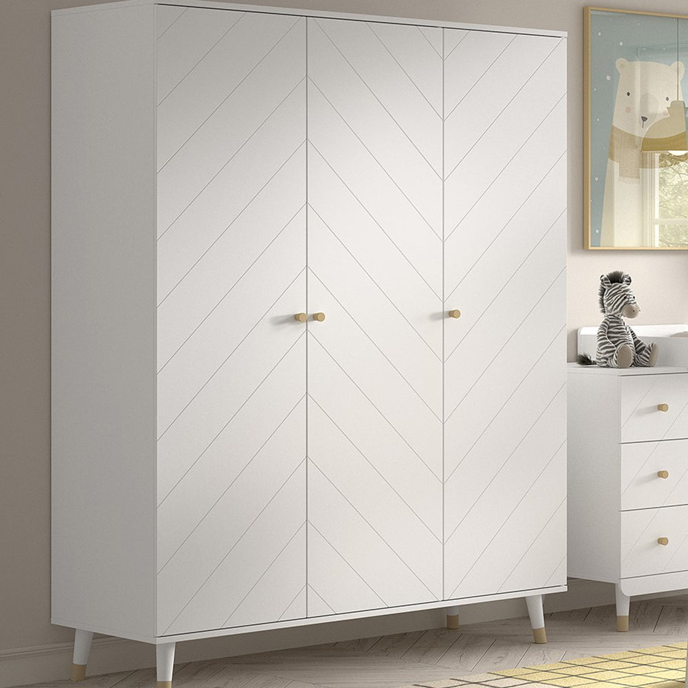 Vipack Billy Kledingkast 3-deurs - Wit