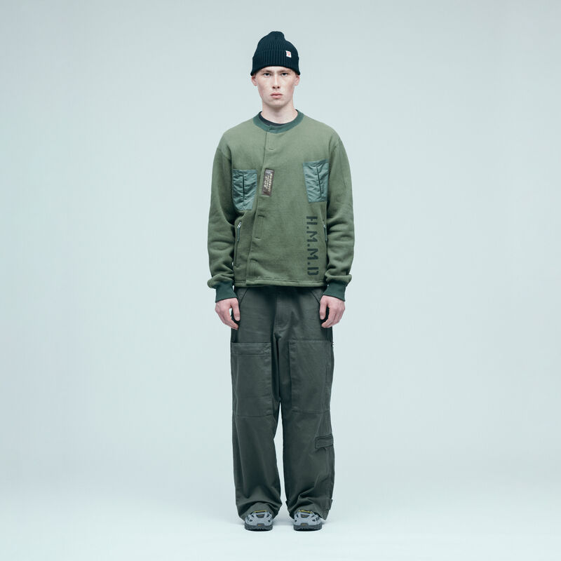 HUMAN MADE MILITARY CARDIGAN