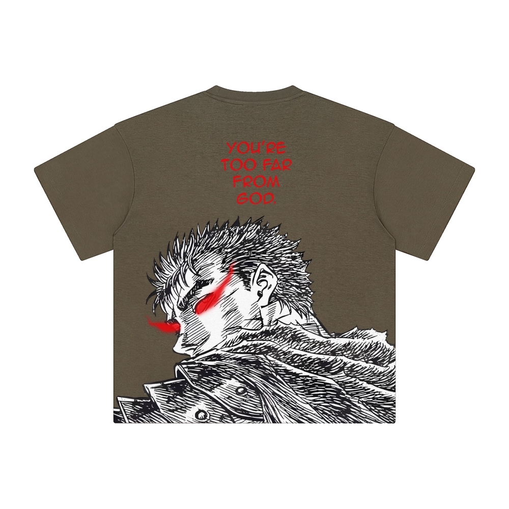 Unisex Vintage T-shirt丨Berserk TeeThreads Sustain the Scene with Custom Apparel