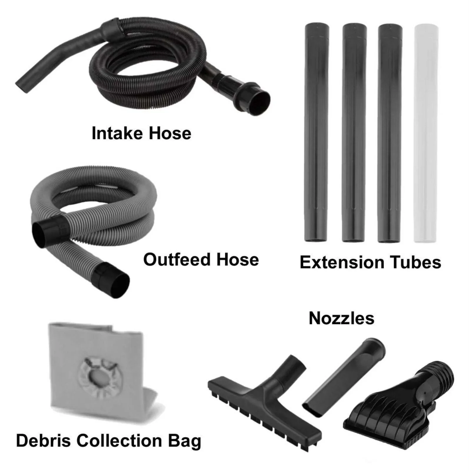 Half Off Ponds CleanSweep Pond & Pool Vacuum, 1400 W, 13 ft Intake Hose