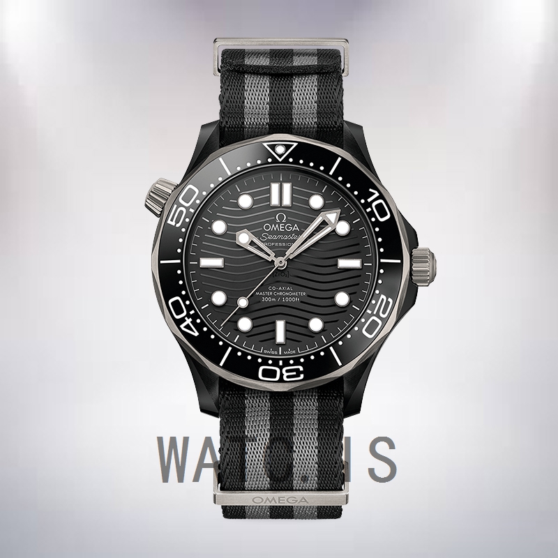 Omega Seamaster Men 43mm 210.92.44.20.01.002 Black Dial Strap