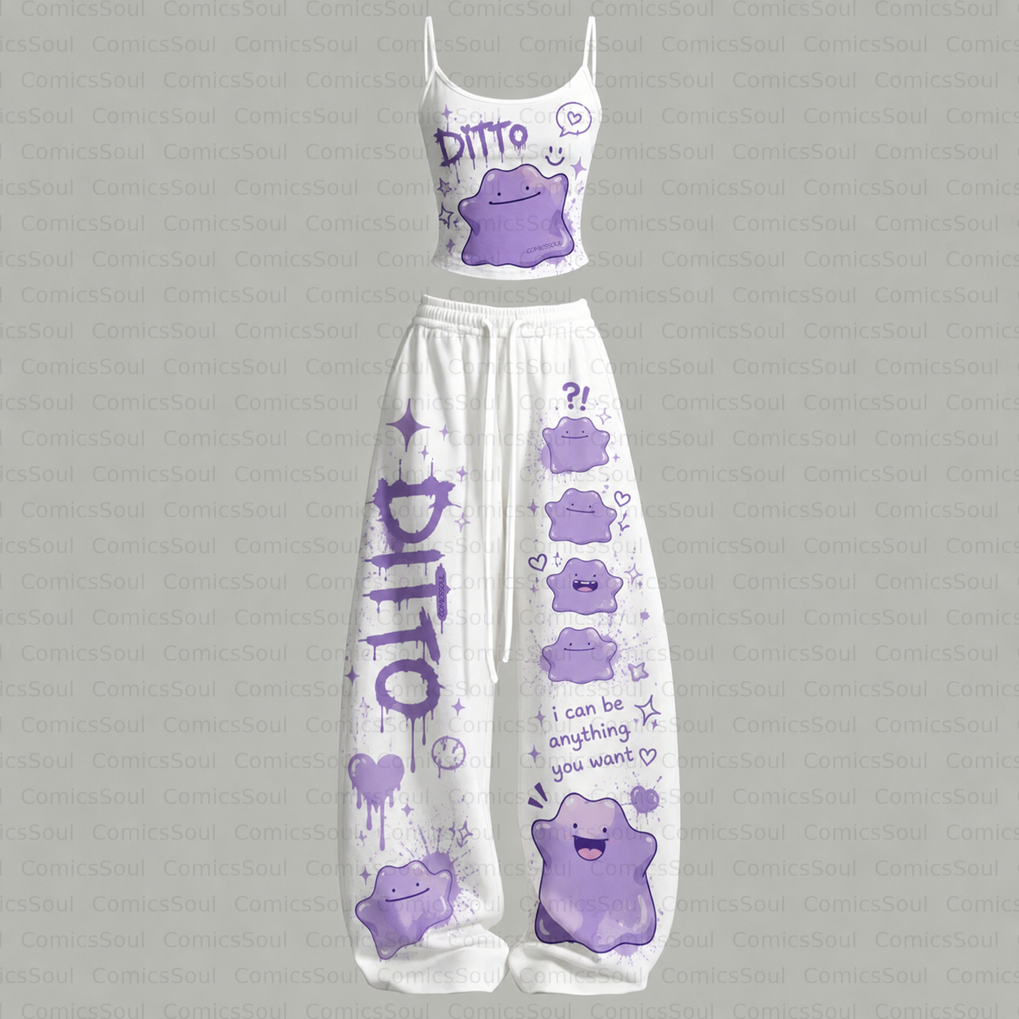 Pokémon Top & Elasticated Trousers Two-Piece Set