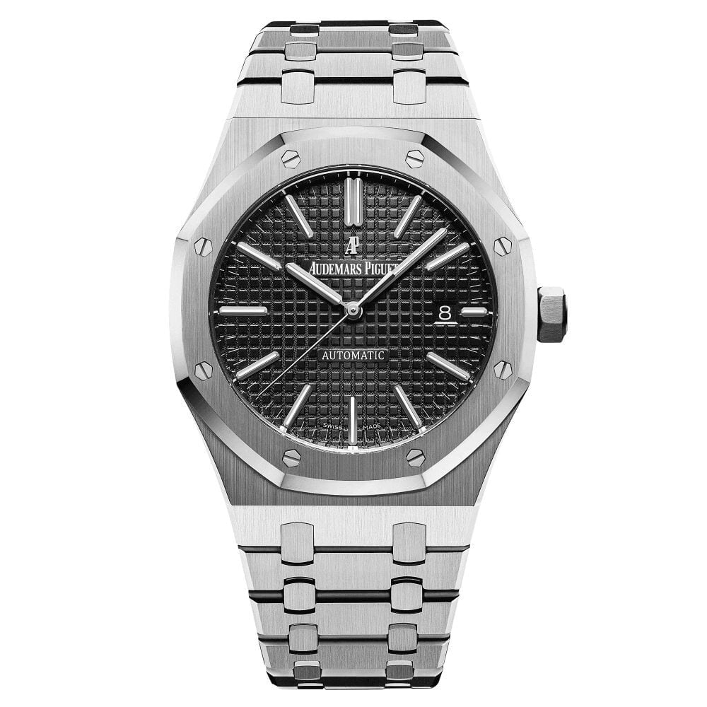 Audemars Piguet Royal Oak Replica Silver Black Dial 15400STOO1220ST01