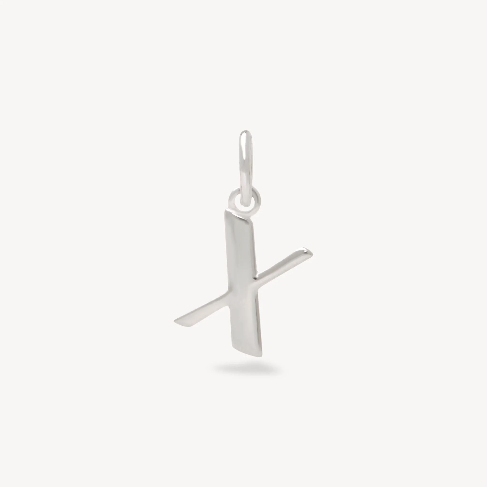 Sterling Silver Letter Charm