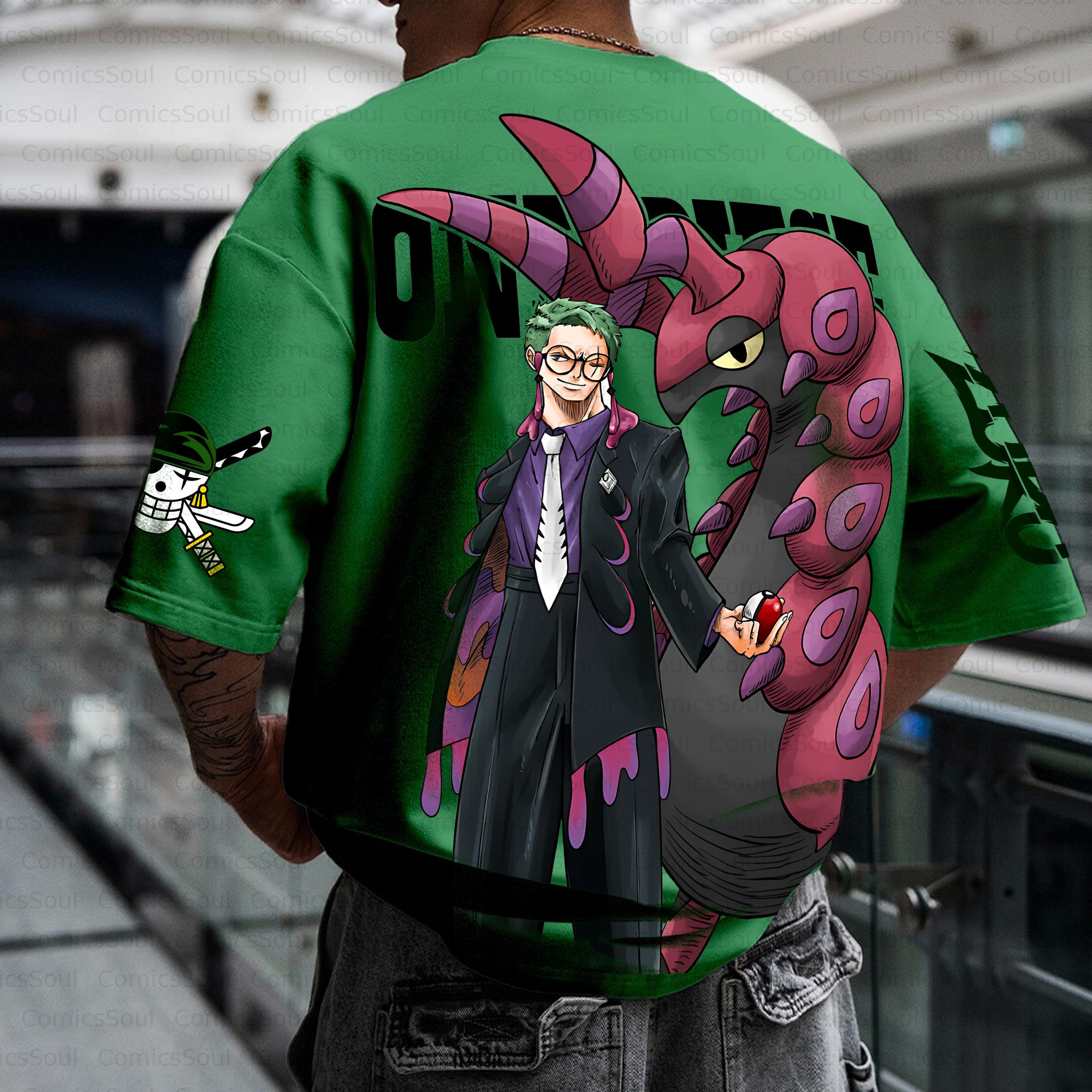 Unisex Anime Inspired Vintage T-Shirt