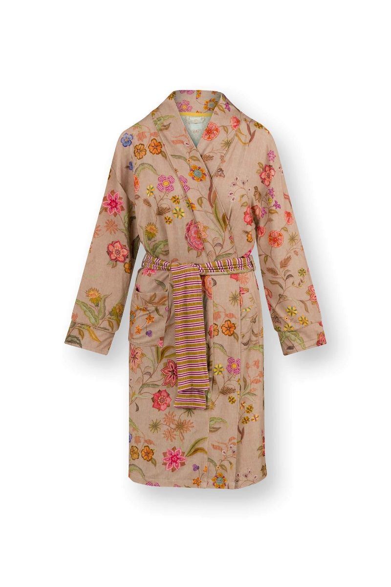 Nisha Kimono Coco Flower Sand