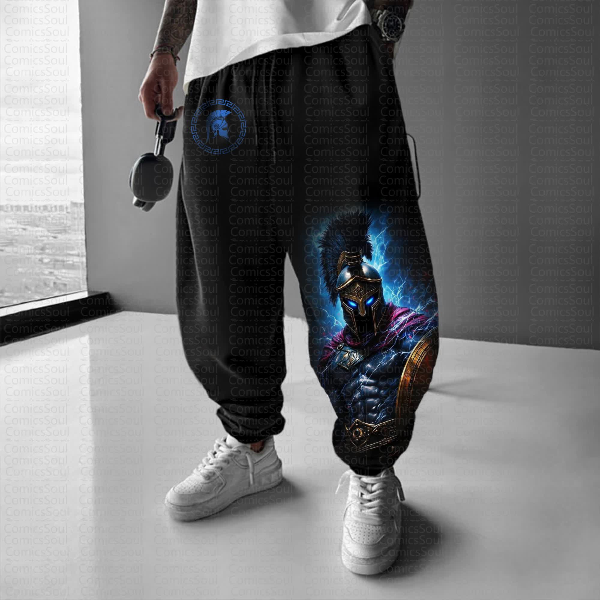 Unisex Anime Inspired Vintage Pants丨Comicssoul