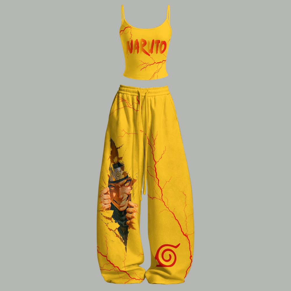 NARUTO Top & Elasticated Trousers Two-Piece Set