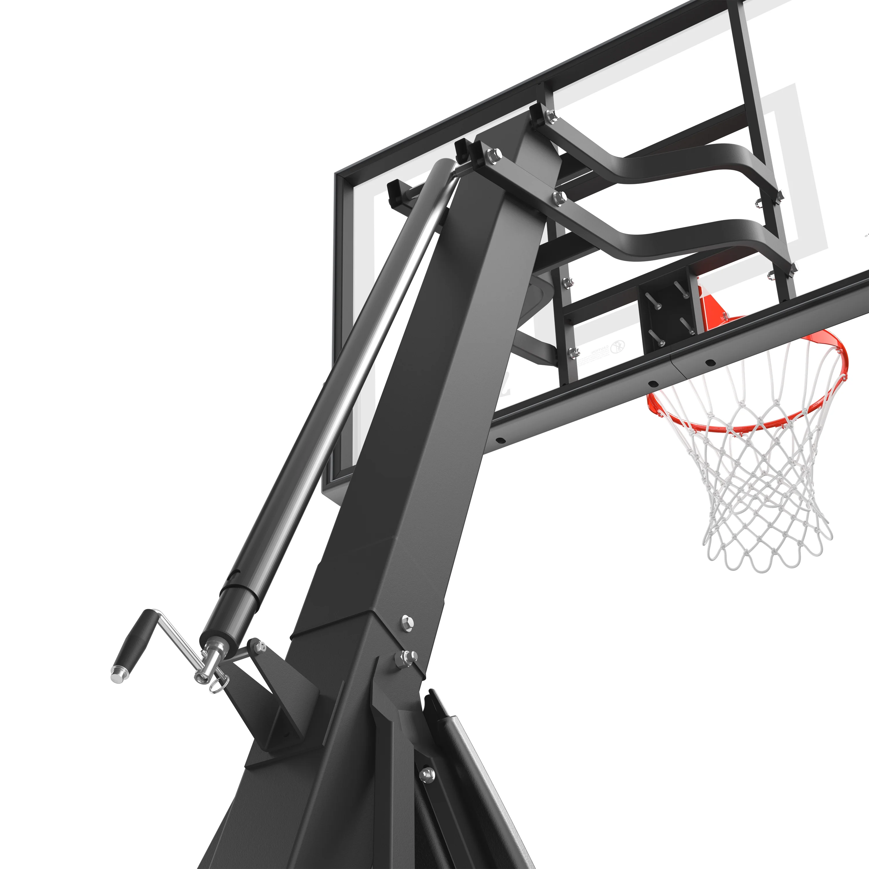 Spalding the Beast 72 In. Acrylic Portable Basketball Hoop System - Image 3
