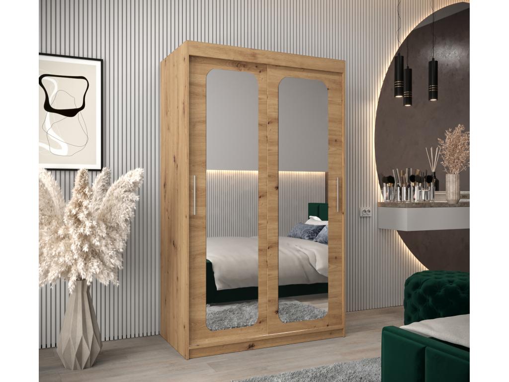 ARMARIO PROMO T3 DE PUERTAS CORREDERAS 200/120/62 2 puertas (artisan/artisan)