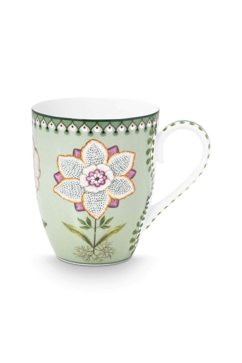 Mug Large Lily&Lotus Light Green