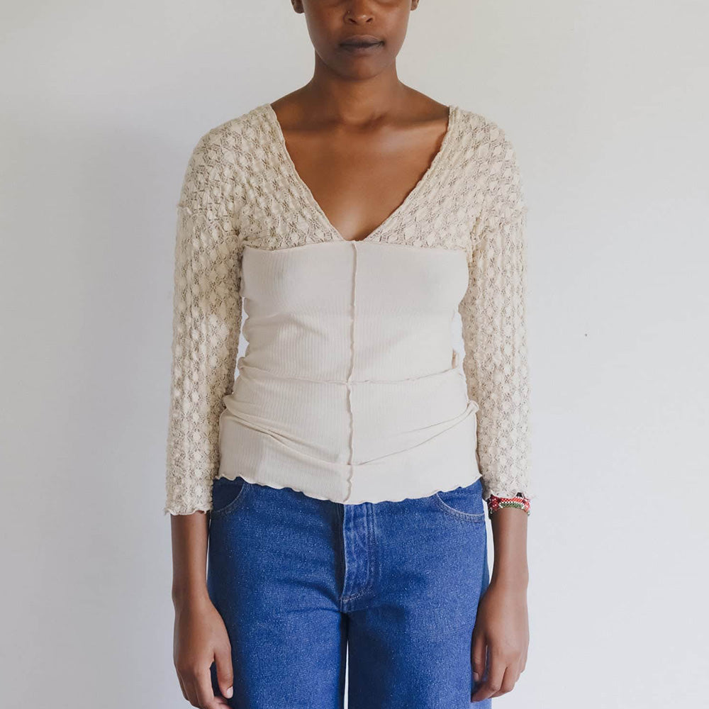 Baserange - Top Nehru - Dylan Beige