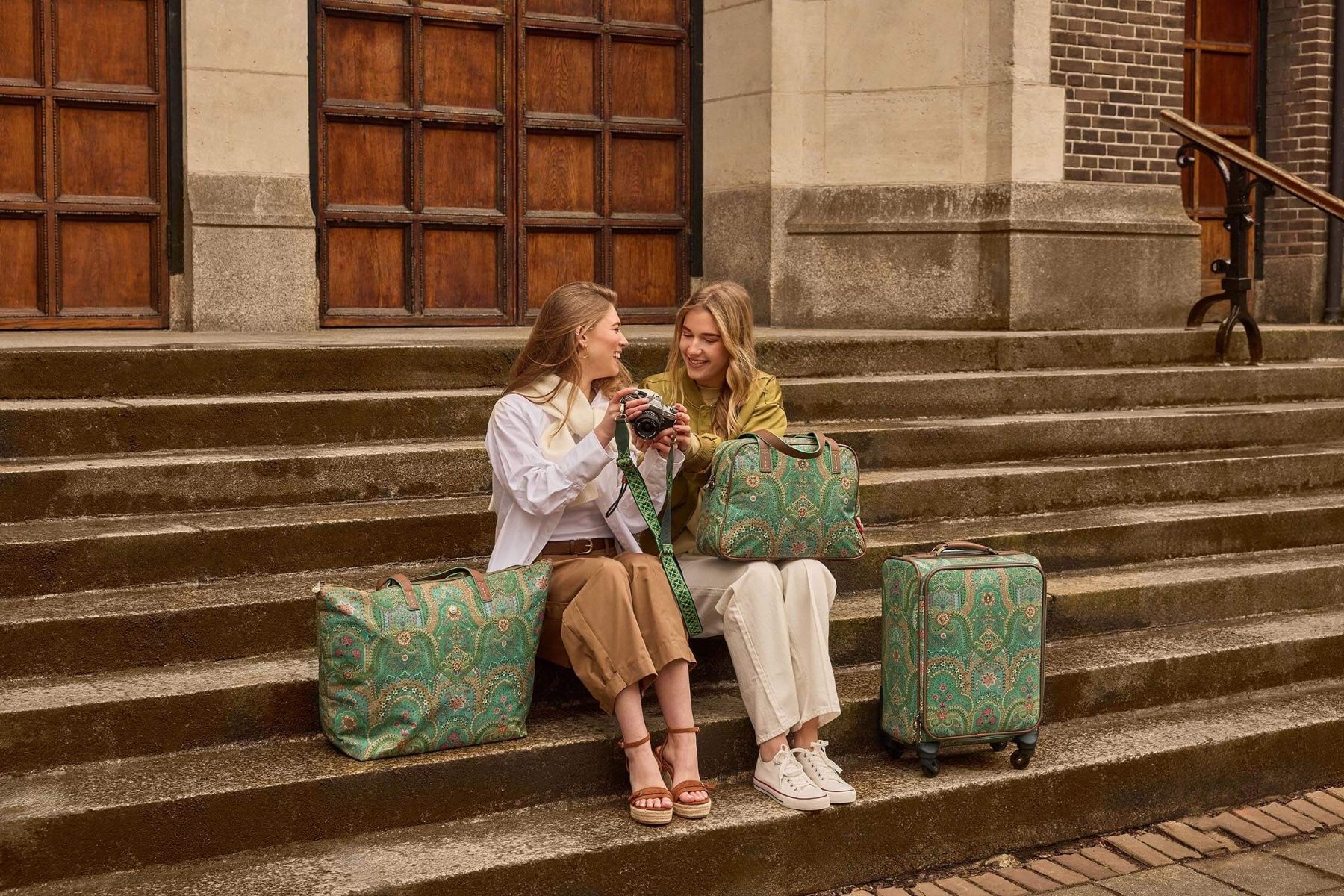 Tote Bag Tilda Large Jabali Green