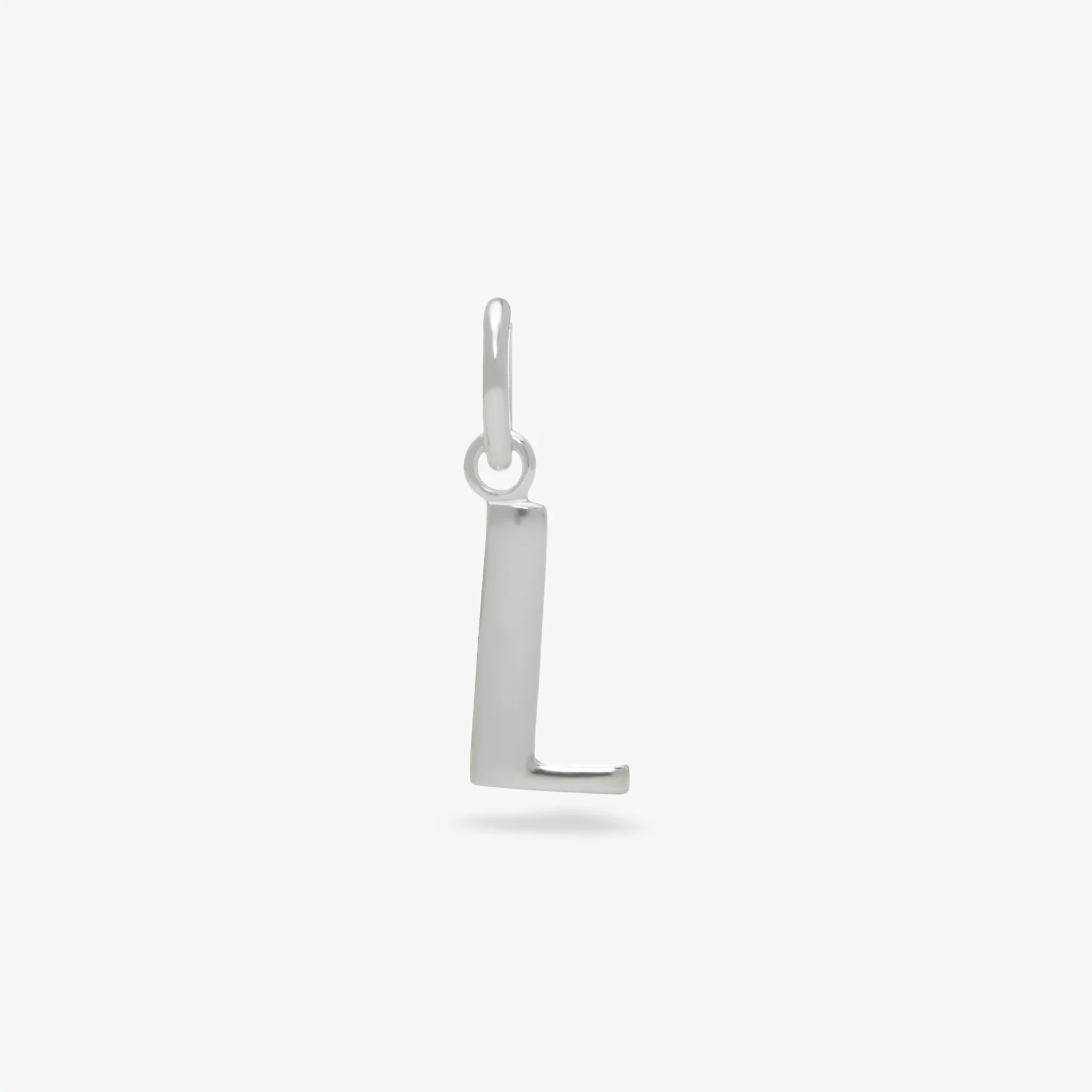Sterling Silver Letter Charm