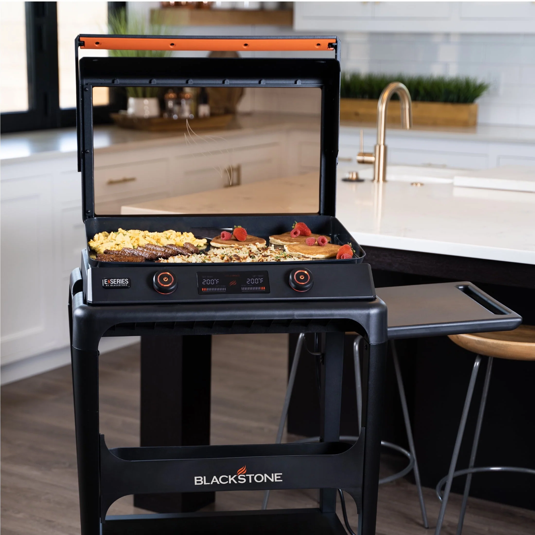 Blackstone E - Series 2 - Burner 22" Electric Tabletop Griddle with Prep Cart