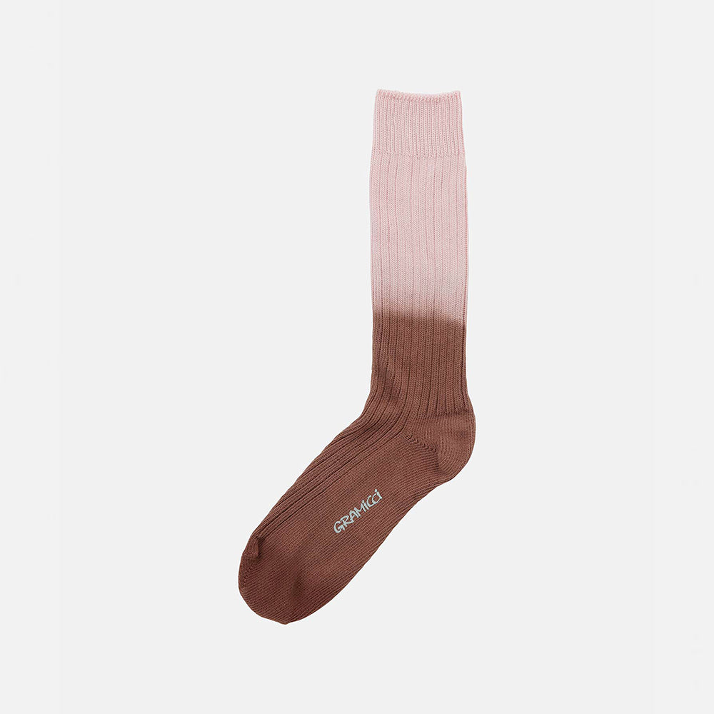 Gramicci - Chaussettes Dip Dye - Rosewood