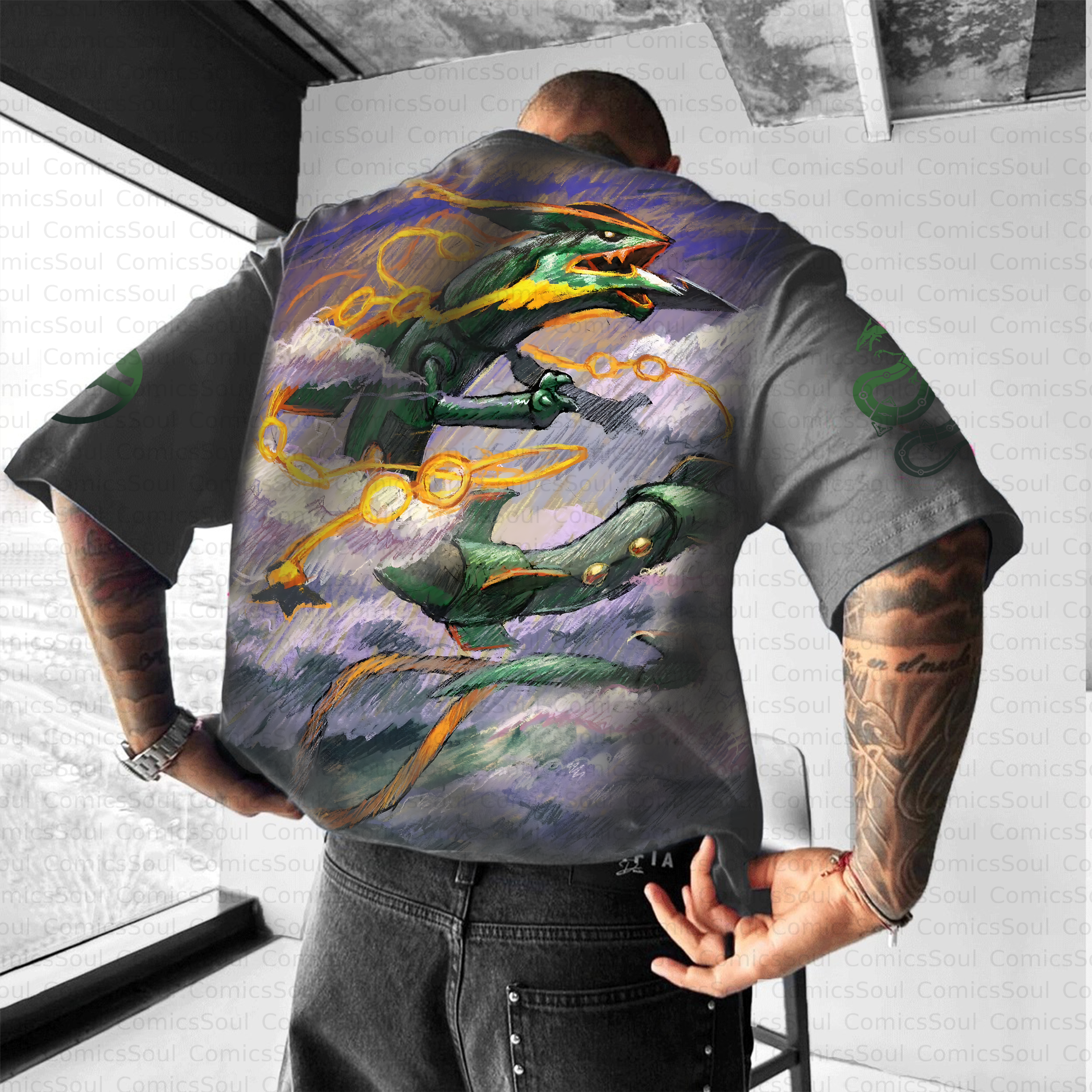 Unisex Anime Inspired Vintage T-Shirt