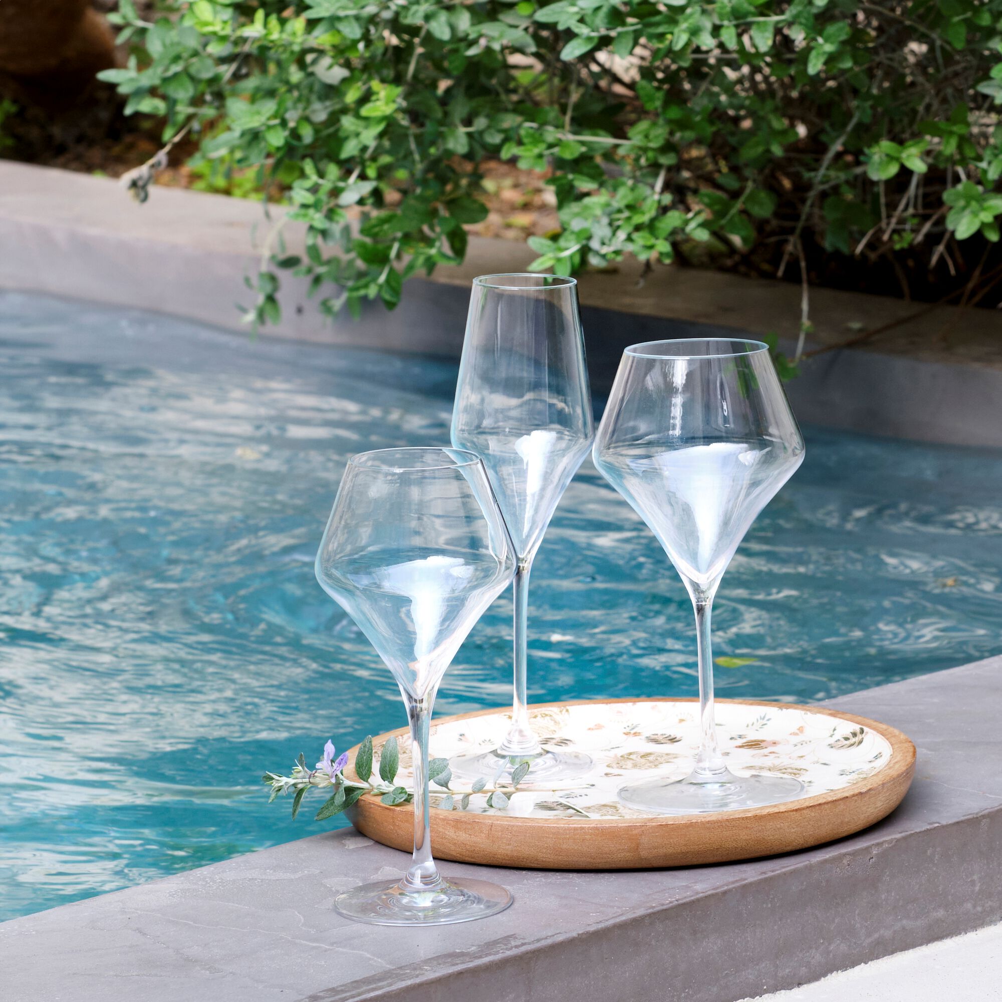 ARAM - Flûte à champagne en cristallin 22cl - transparent
