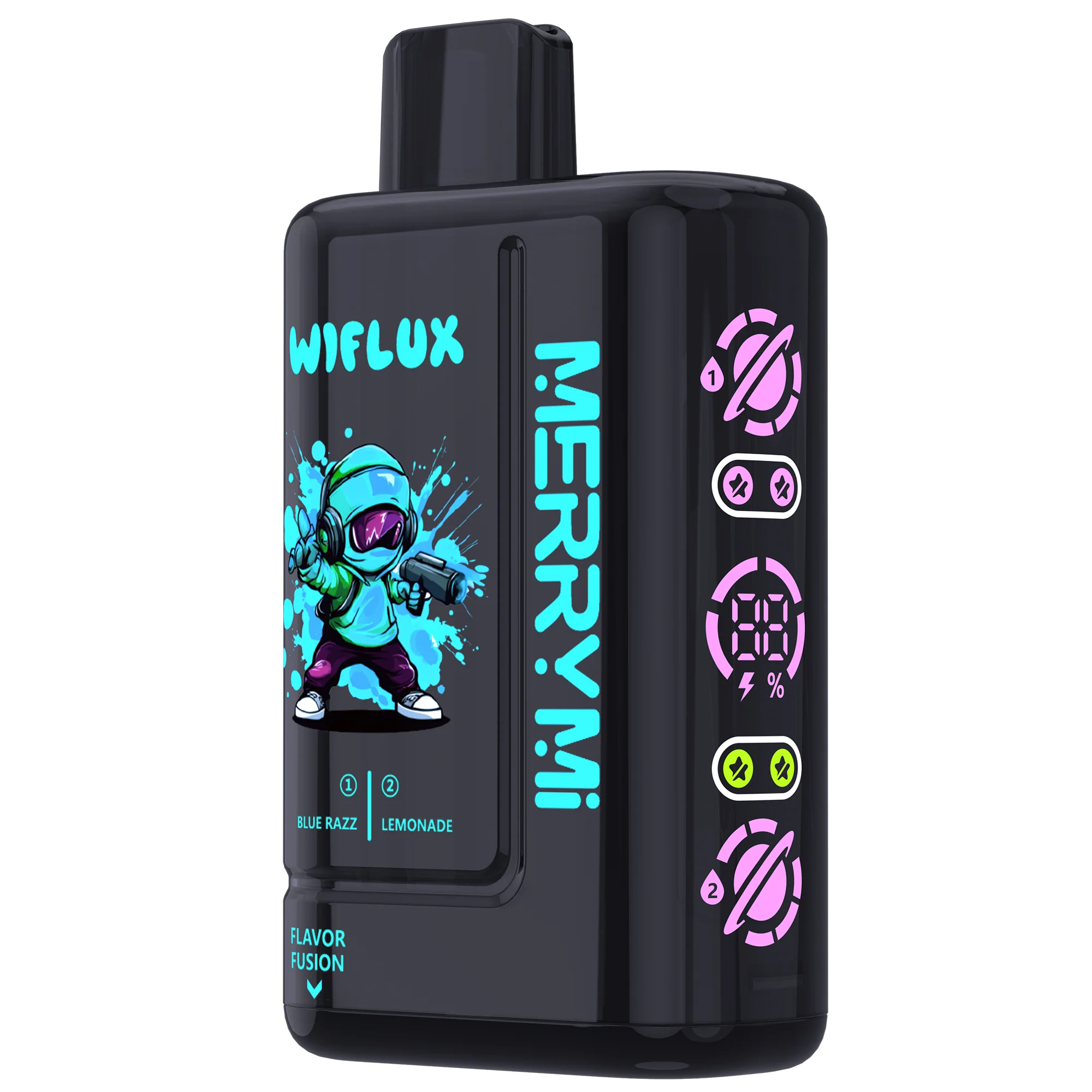 MerryMi WIFLUX 24K cigarette électronique jetable rechargeable (toutes les saveurs)