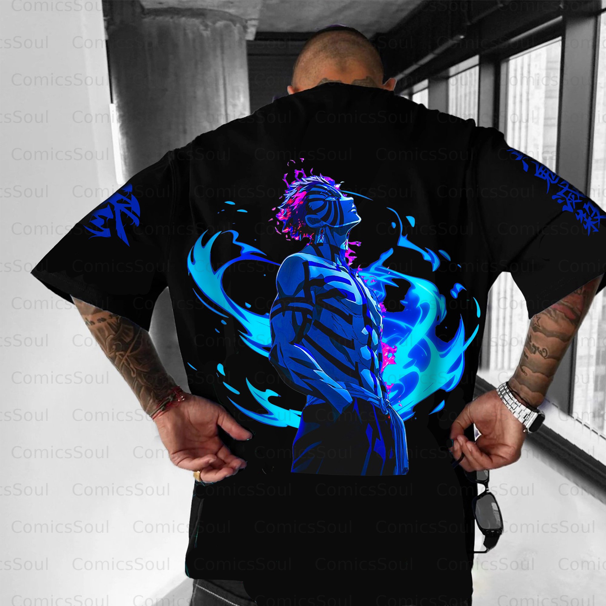 Unisex Anime Inspired Vintage T-Shirt