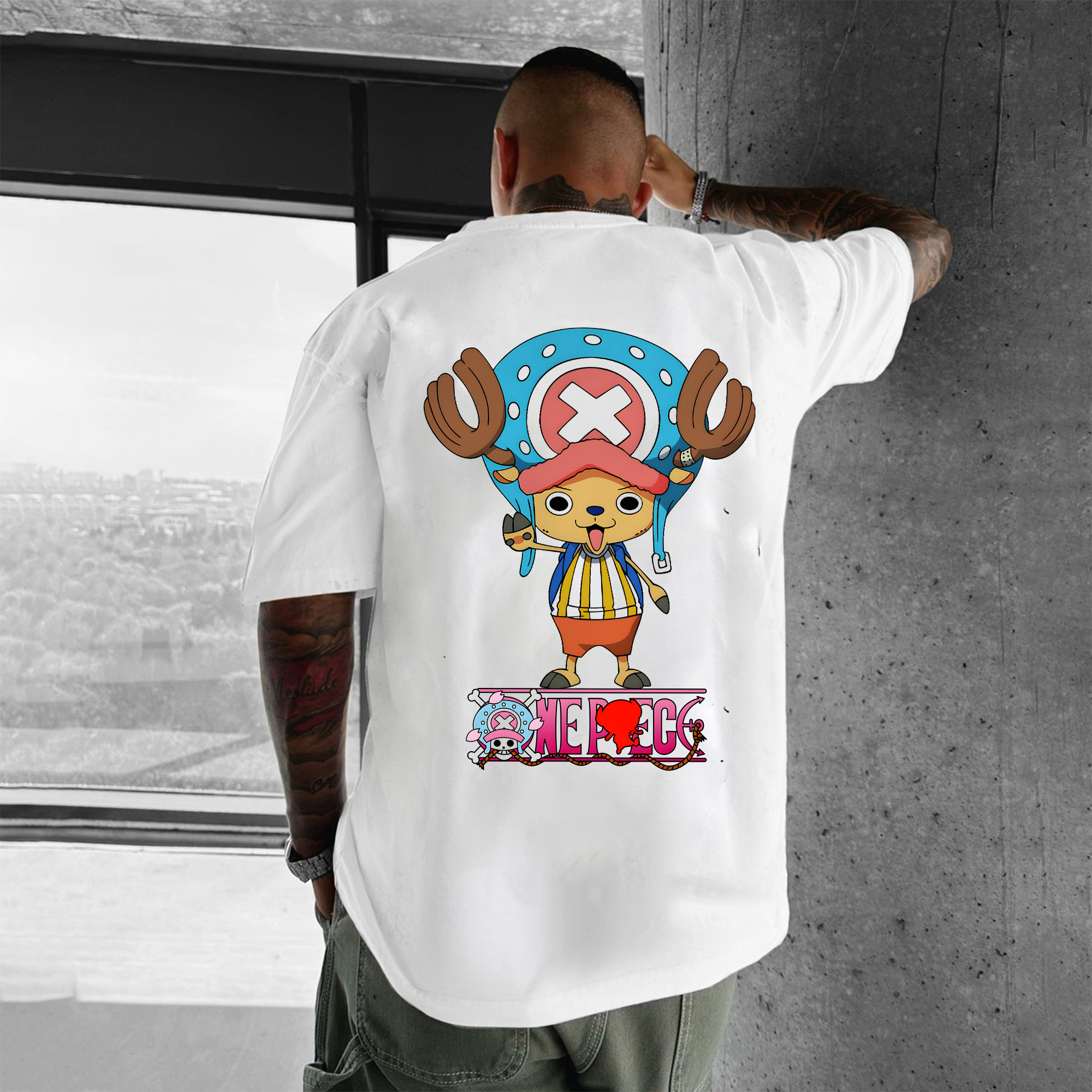Unisex Anime Inspired Vintage T-Shirt