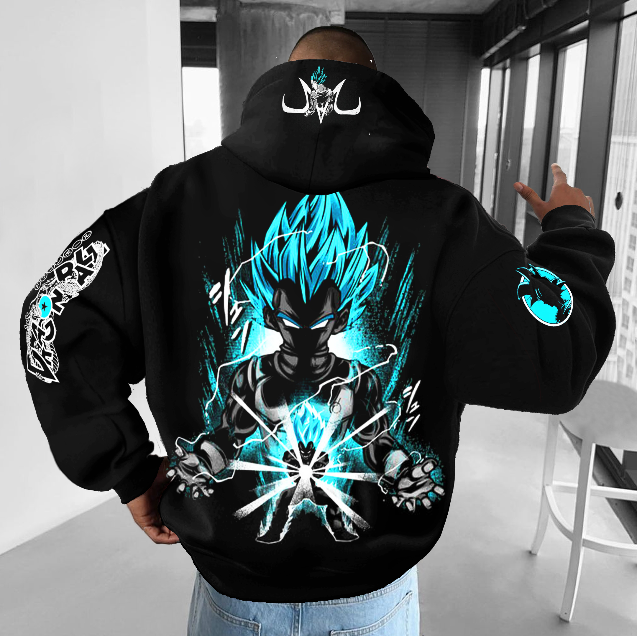 Unisex Anime Oversized Hoodie