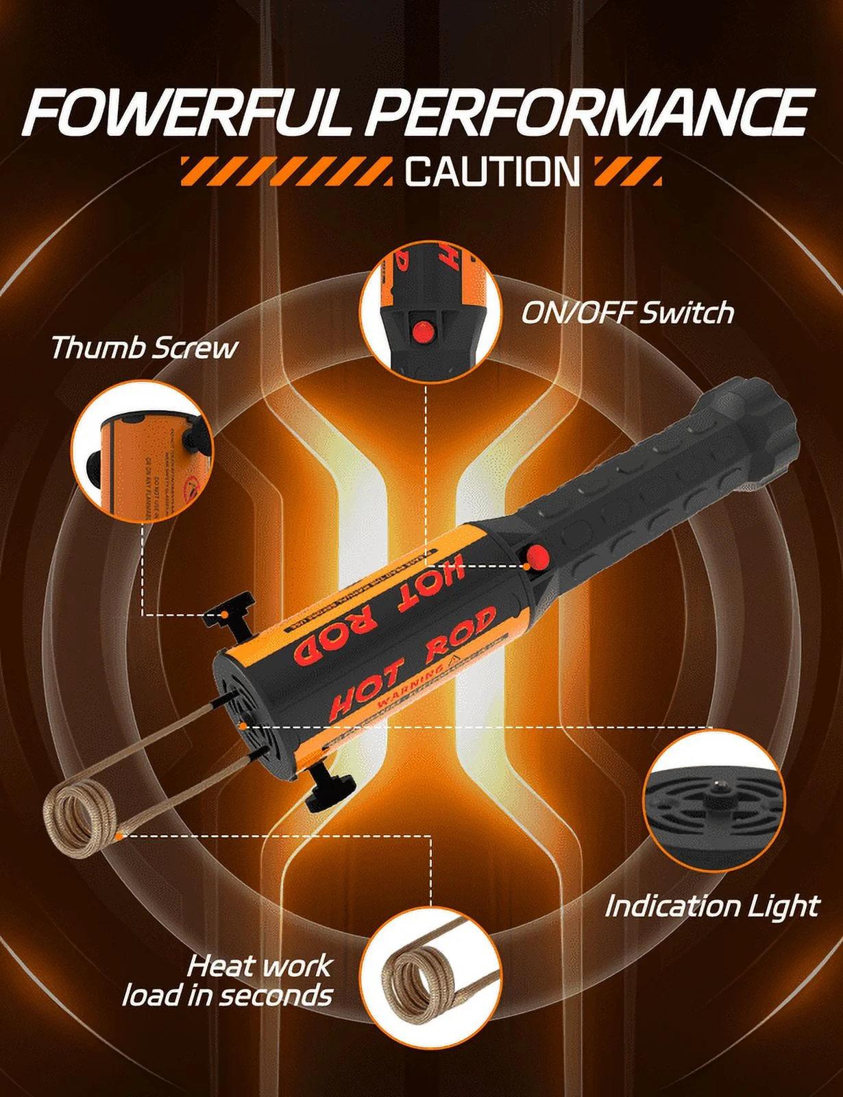 Solary 1100W Magnetic Induction Heater Kit for Rusty Bolts, 8 Coils - Image 4