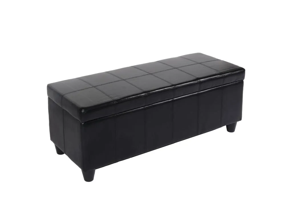 Banco con almacenaje negro Nidovia hev1866141